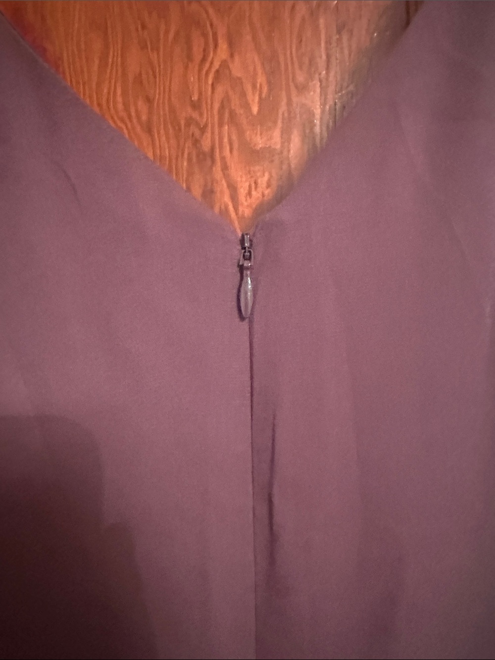 NWT LOFT Outlet Women’s Sz Large Sleeveless Purple Pleated Dress with Waist Tie - Picture 8 of 9